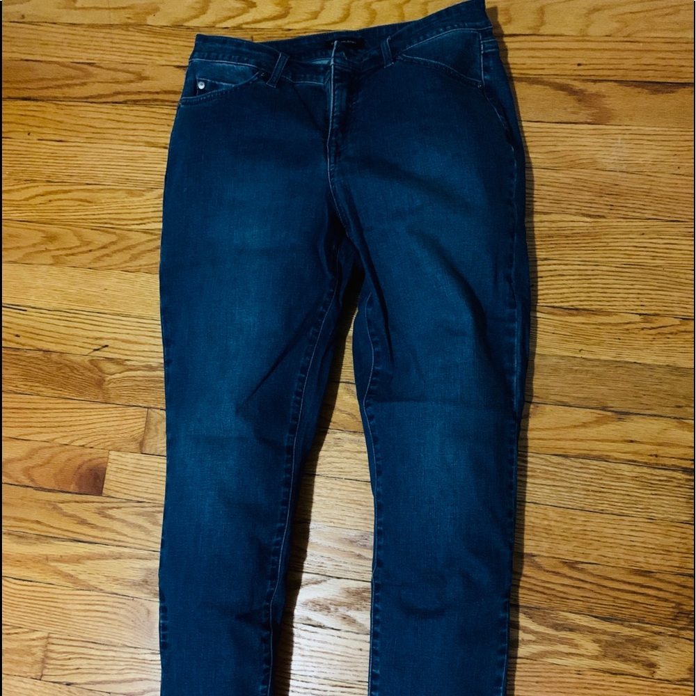 Denim frayed H by halston  ankle jeans